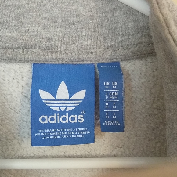 adidas Gray Originals Sweatshirt - Picture 3 of 5